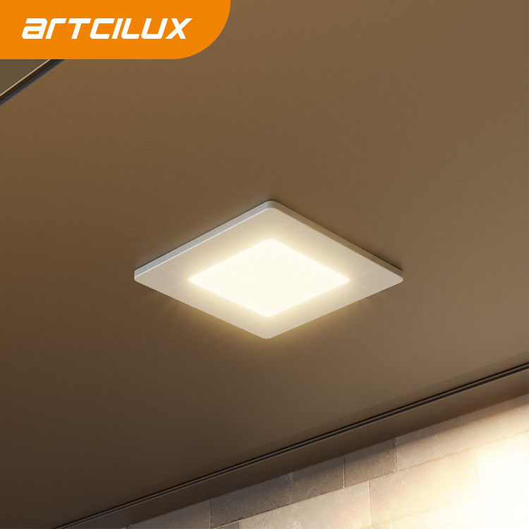 Recessed Install Style Dimmable LED Cabinet Spotlight with CE Certification and 3000/4000/6000K Temperature
