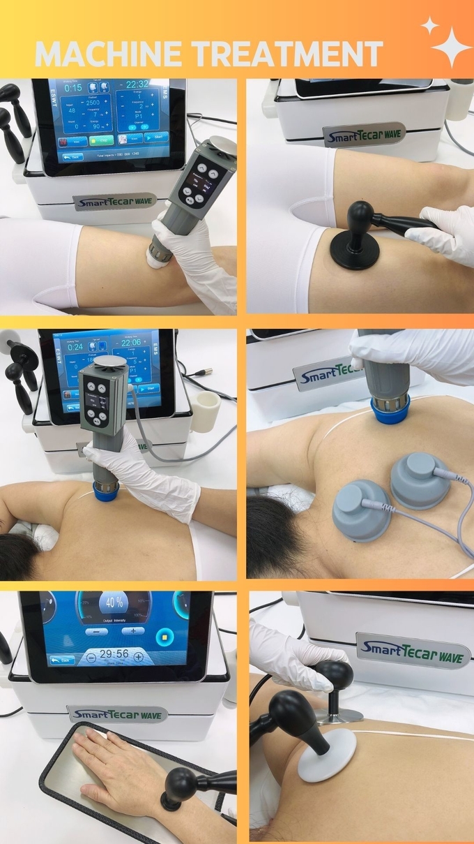 3 In 1 Portable Smart Tecar Ret Cet Pain Relief Shockwave Therapy Machine Ret Cet Rf Slimming Machine