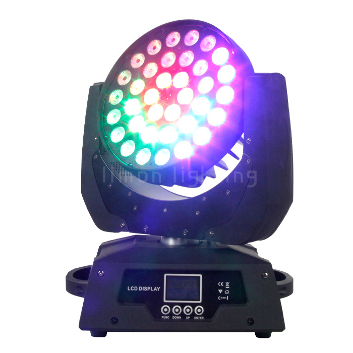 36x10w RGBW 4in1 Circle Control LED Wash DMX Moving Head Lights Zoom