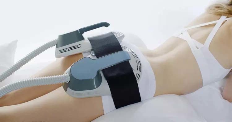 2025 Newest EMS RF Body Sculpt Machine Spa Body Contouring Desktop Muscle Building Fat Burning Beauty Device
