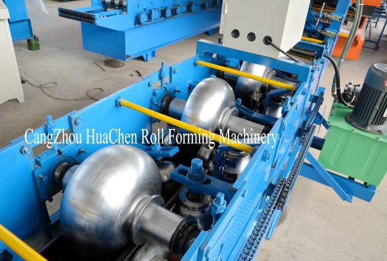 3 Phase Rain Gutter Sheet Forming Machine for Industrial 380v 50Hz