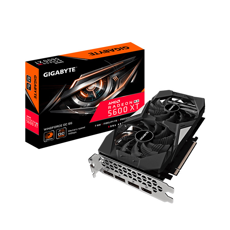 PCI Express 4.0 AMD Mining GPU AMD RADEON RX 5600 XT Graphics Card