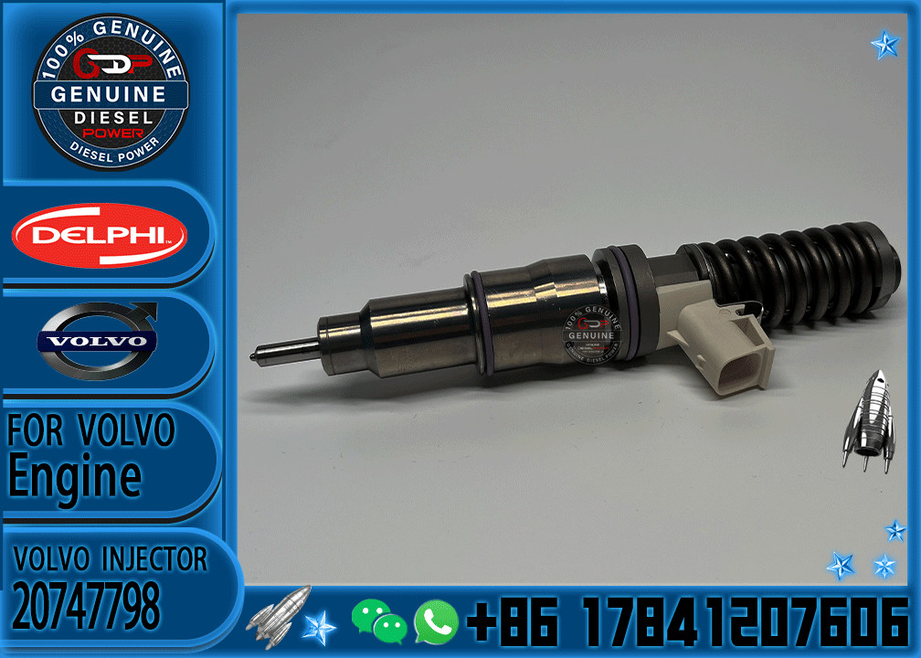 Diesel Injection System Parts Diesel Fuel Injector 20702362 20714369 20747798 20847327 For Volvo