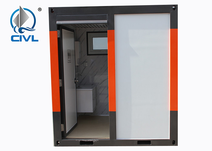 Mobile Toilet With Washroom Container House With Toliet Basin Shower With Good Price