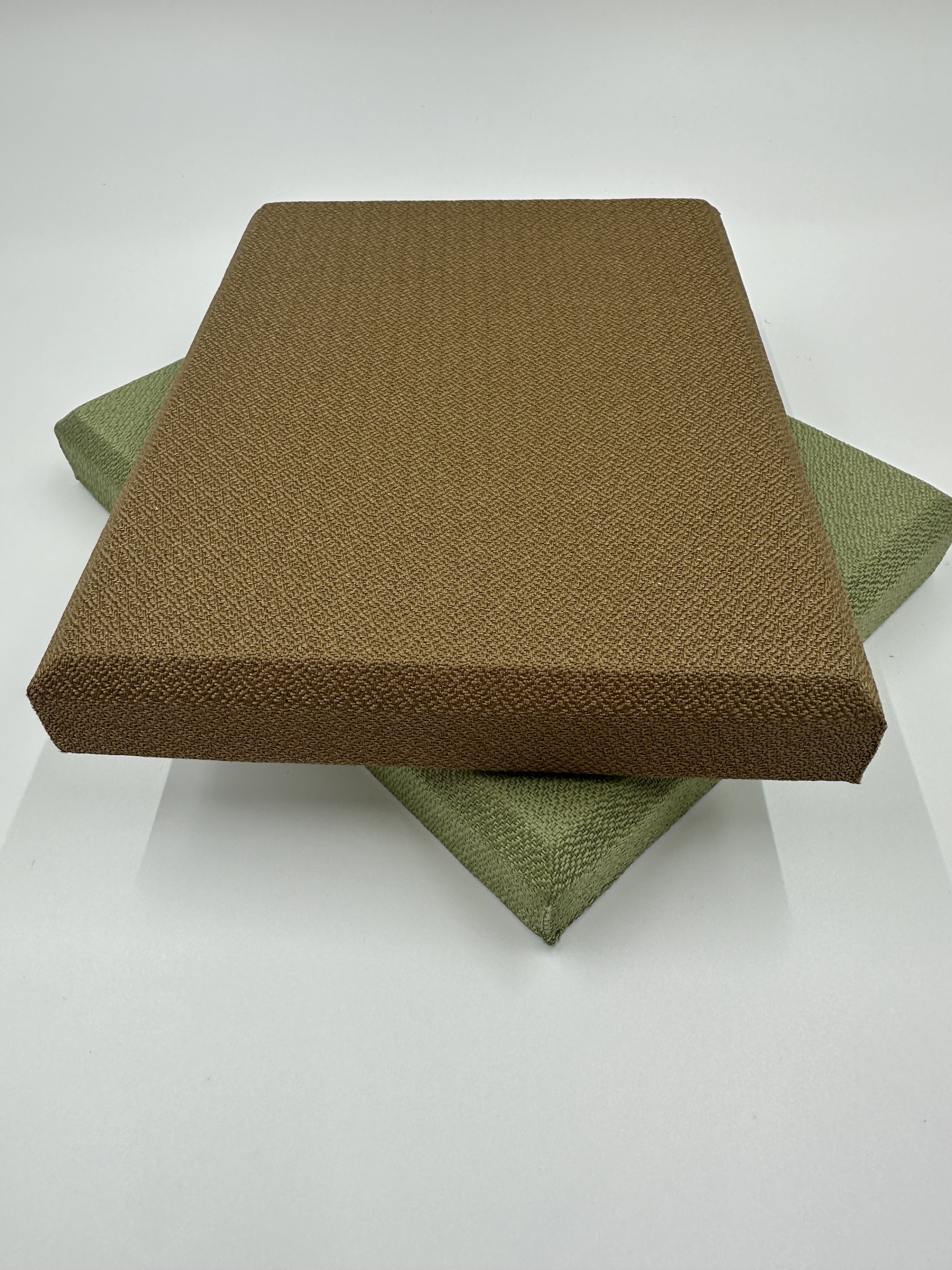 50mm Fabric Wrapped Acoustic Wall Panel Back Glue Fiberglass Sound Absorbing Board