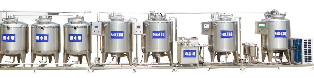 Yogurt Production Line/Milk Processing Unit/Yogurt Processing Machine