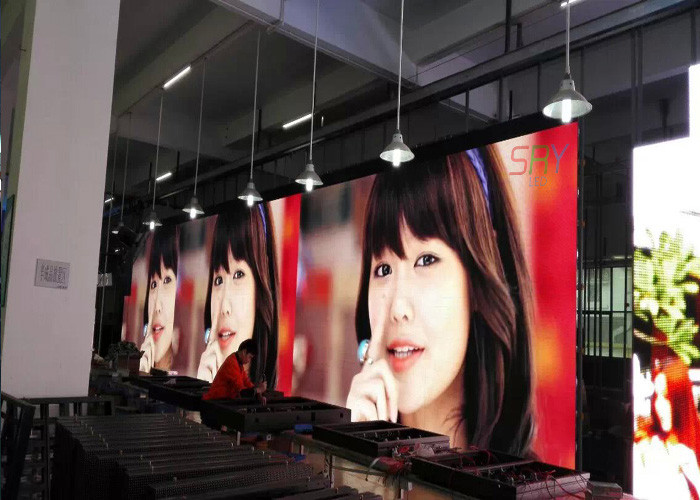 Dustproof SMD indoor LED display screen P7.62 With 7-80m Visual Distance