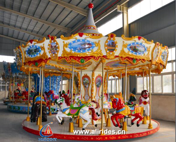 6 8 12 seats mini carousel ride for sale amusement park games