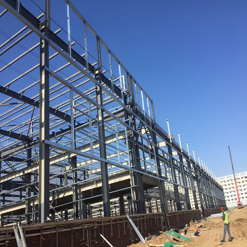 Customized Steel Frame Workshop Metal Frame Prefabricated Workshop Buildings