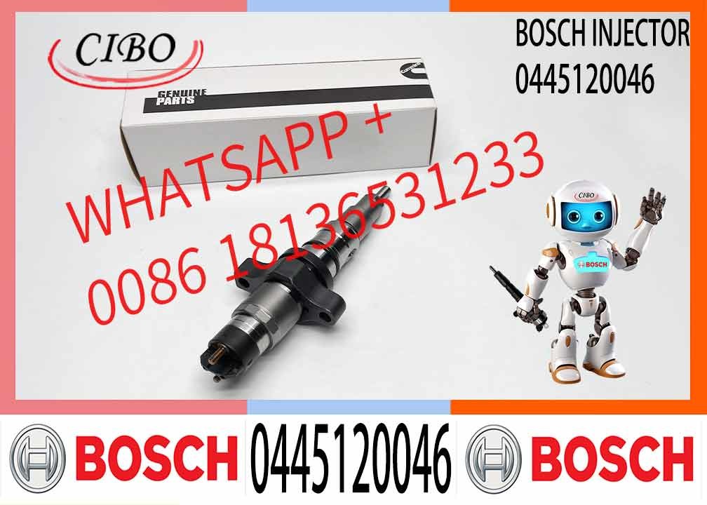 High Quality Common Rail Injector 0445120046 Diesel Nozzle Assembly