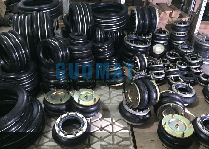 Natural Rubber GF400/215-2 Suspension Air Spring 228mm Height Pneumatic Bellows Actuators