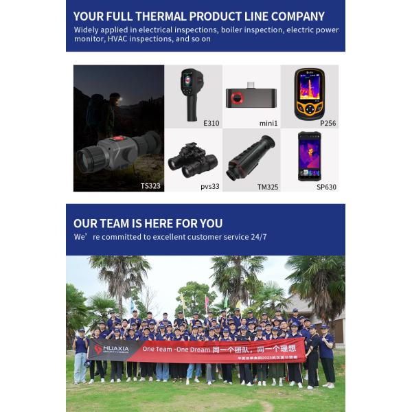 High Resolution Portable Industrial IR Thermal Imager Camera 256*192 Infrared Imaging Handheld and Accurate