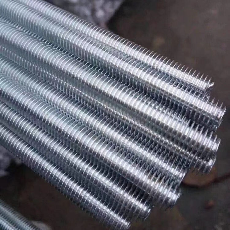 Brass Alloy Copper Bronze Full Thread Threaded Rod DIN 975 H59 H62 Nickel Tin Plated