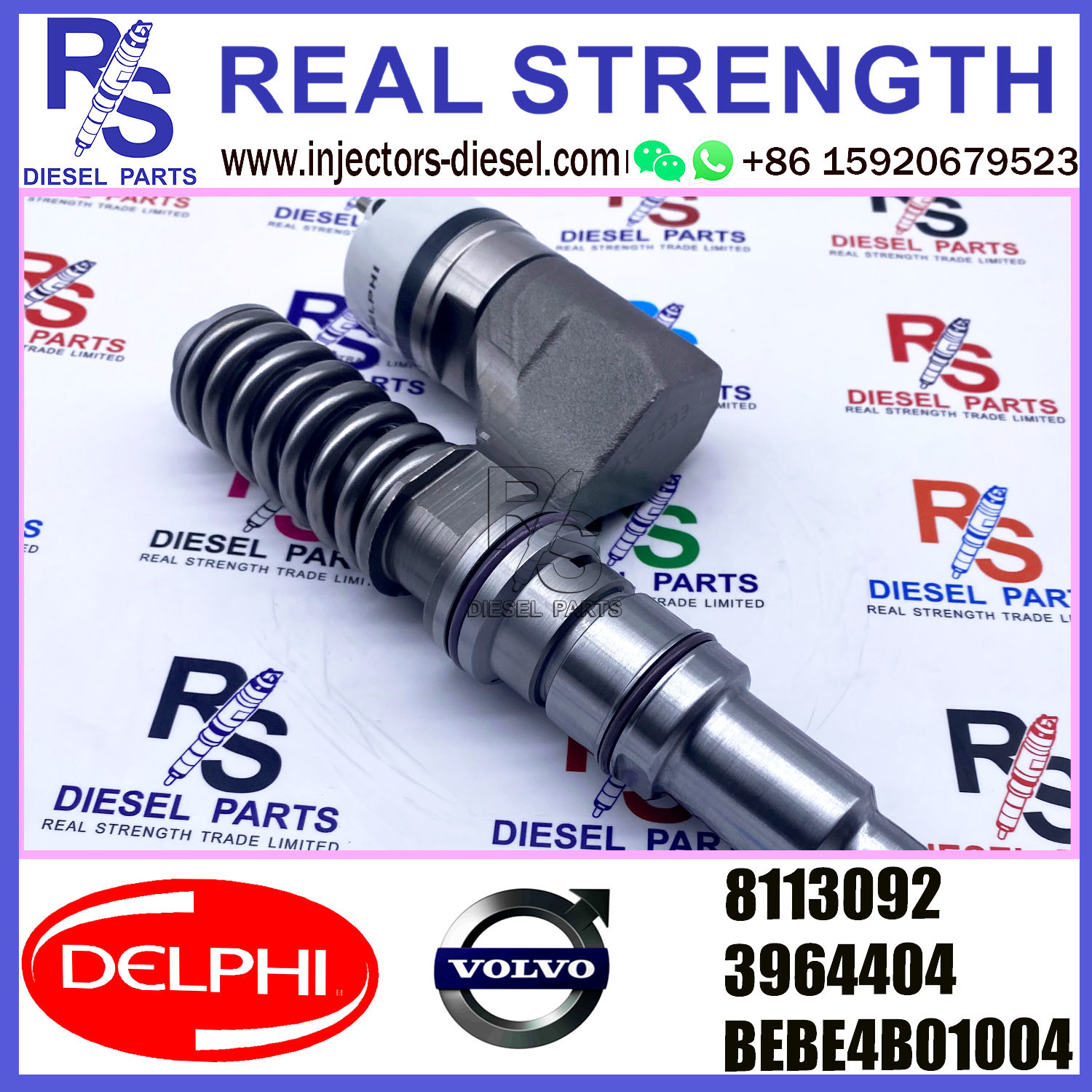 8113409 3964404 V-O-L-V Diesel Injector DELPHI BEBE4B01004 A0 For V-O-L-V FH12 (USA)