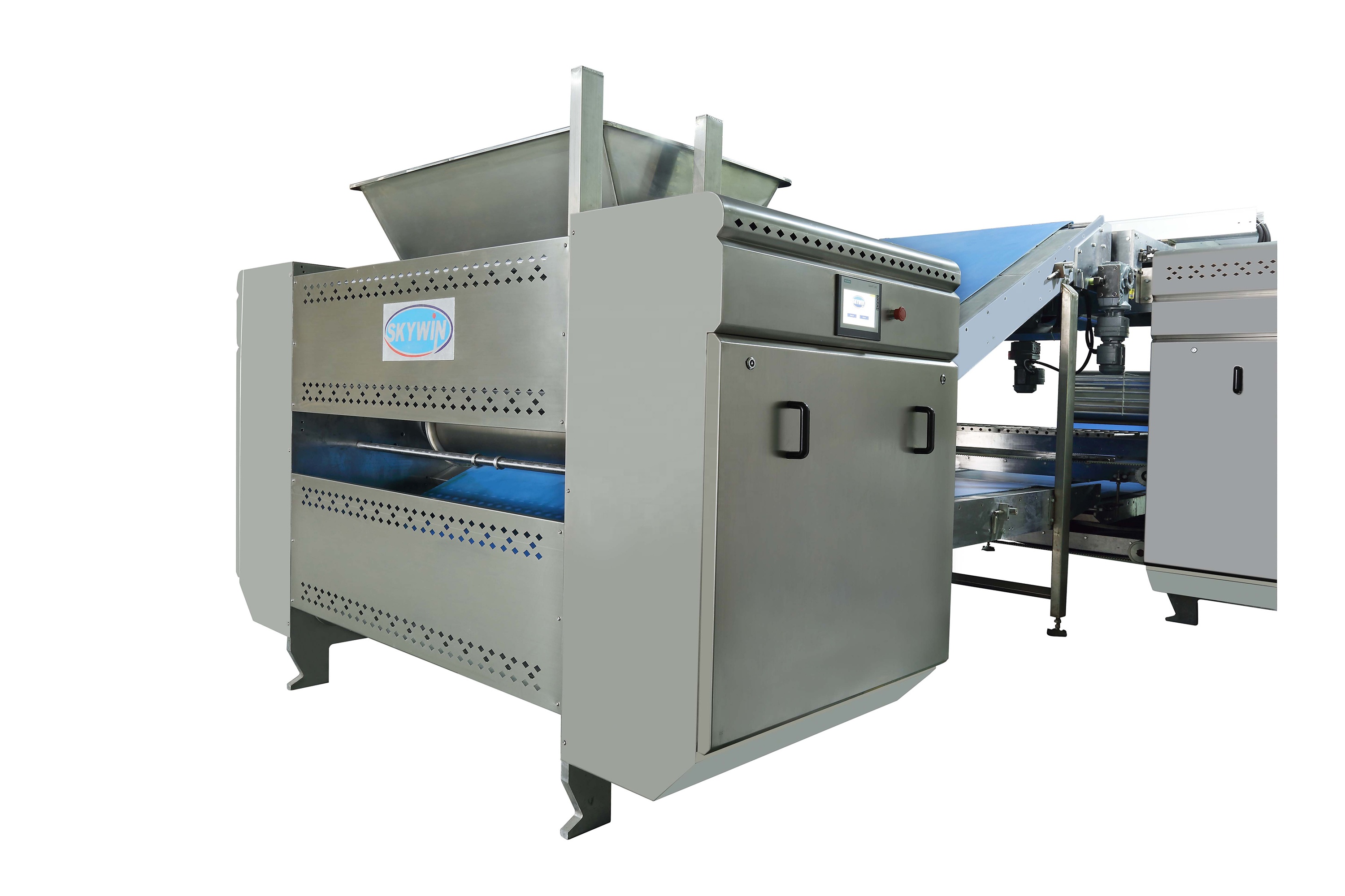Fully Automatic 100-1800kg/H Cracker Hard And Soft Biscuit Production Line