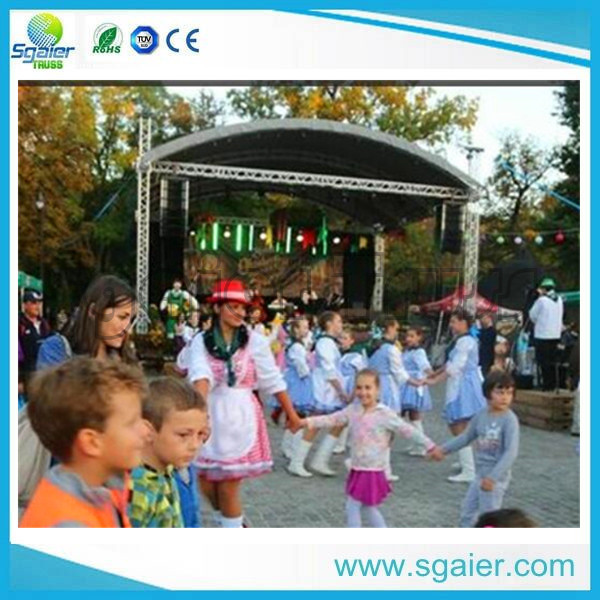 290mm - 1200mm Aluminum Roof Truss For Medium Sized Festivals Global Milos Truss