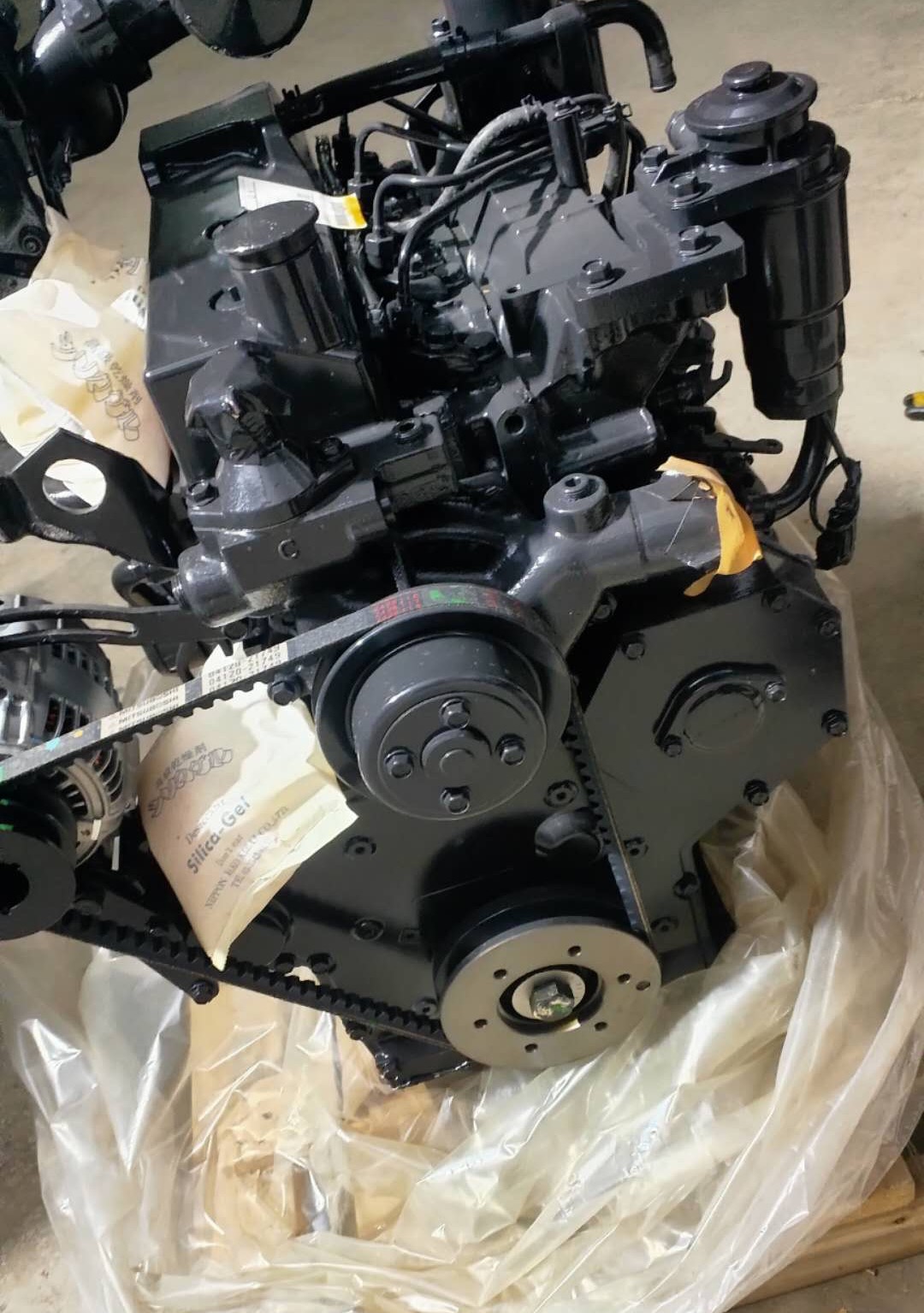 Diesel Motor B3.3 Second Hand Cummins Engines 70CC Electric Start