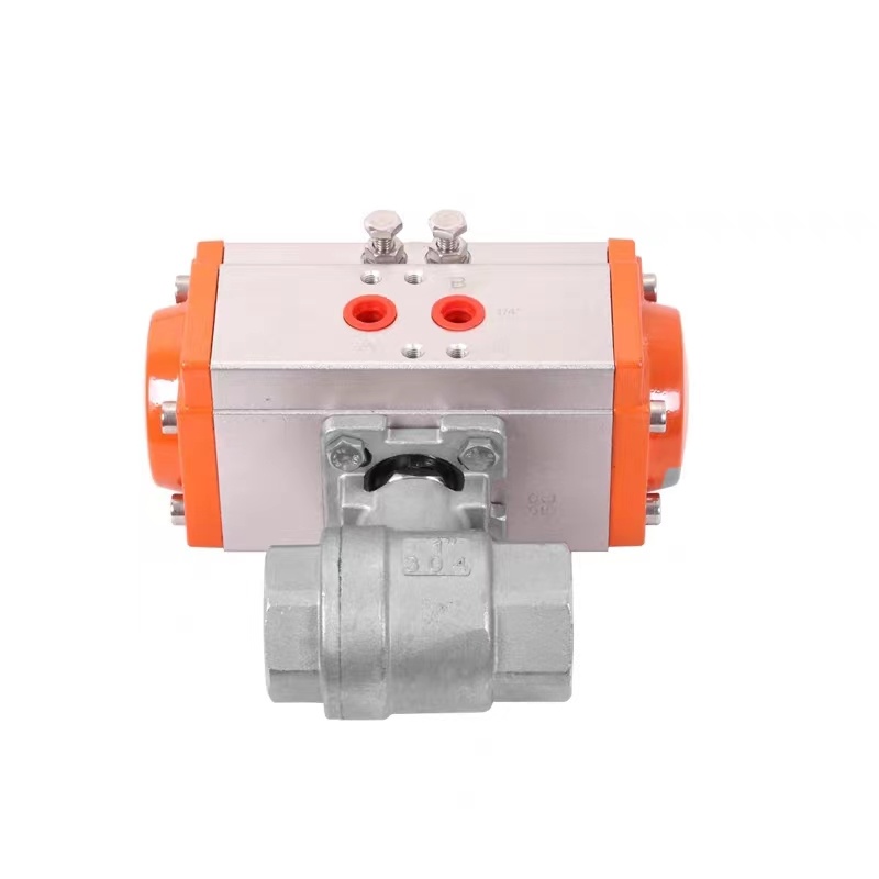 Pneumission High Quality 2PC Ball Valve Pneumatic Valve