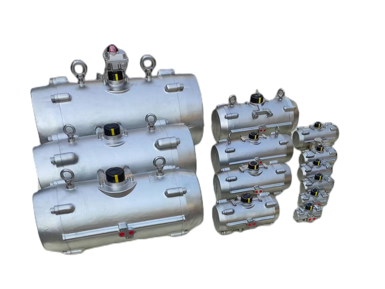 304 / 316 Stainless Steel Rotary Actuator Ball Valve Quarter Turn Actuator For Ship Marine Offshore