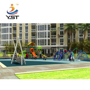 China ODM Rotational Mould HDPE Kids Playground Slide For 15 Kids on sale