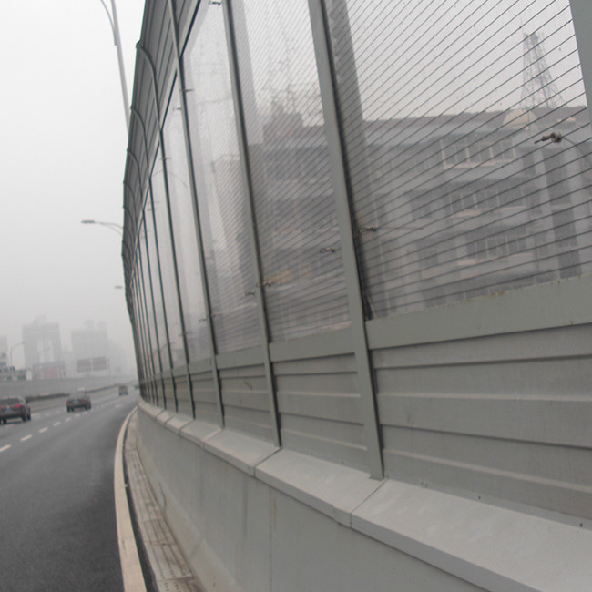 2mm 4x8ft Acrylic Railway Sound Barrier Noise Reducing Fence
