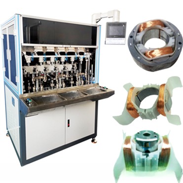 Max. Load KG 10 KG AC Fan Motors Automatic Six-station Winding Machine Tooling fixture
