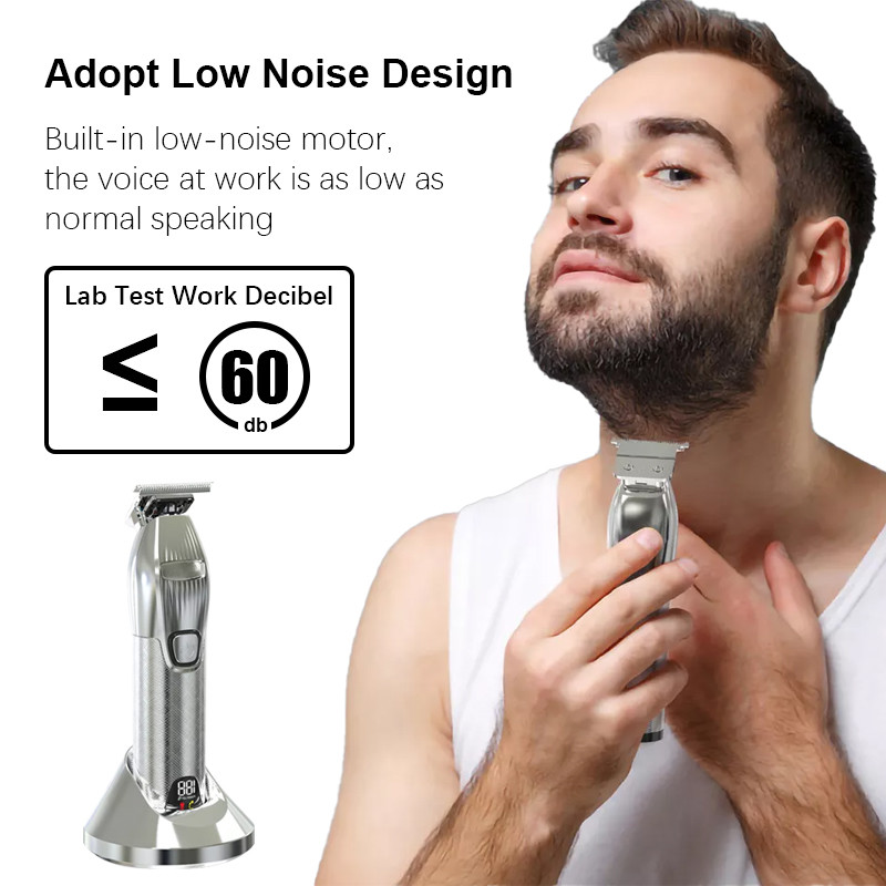 Waterproof Hair Cutting Trimmer Machine 10W With Low Noise T Blade