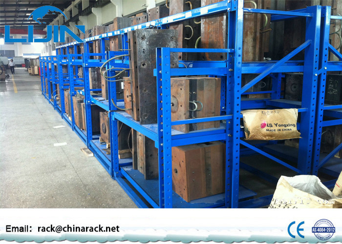Heavy Duty Rust - Protection Mould Storage Racks , Easy Install Metal Shelf System