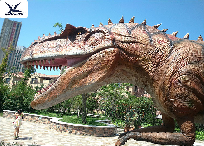 Playground Decoration Giant Dinosaur Model Realistic Moving Animatronic