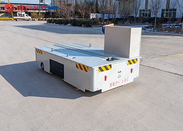 Customized Trackless Electric Flat Cart For Factory