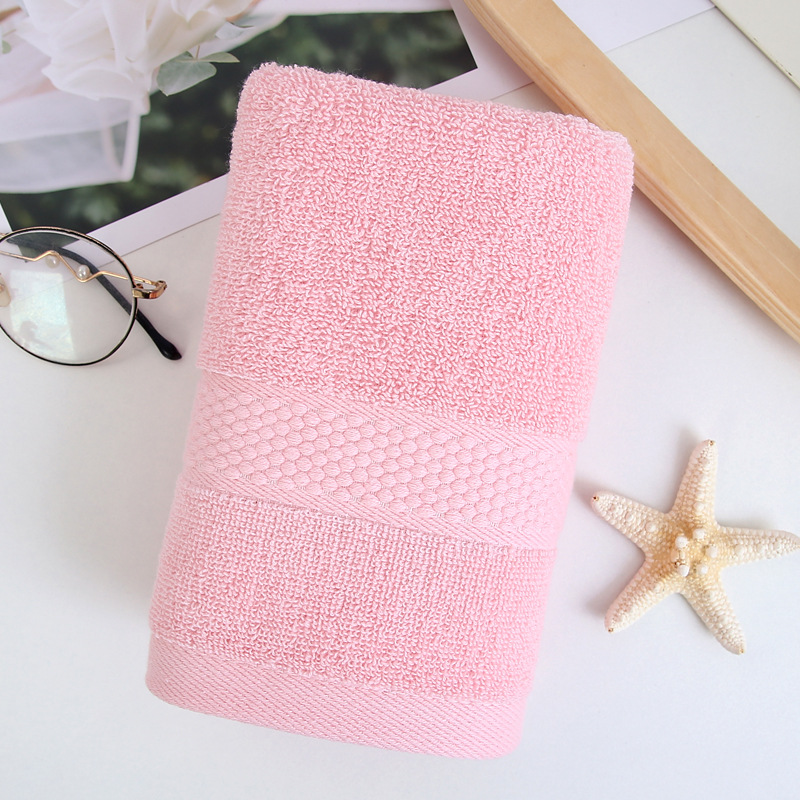 100% Cotton Custom Plain Household Towel 32 Strands Quick Drying Absorbent Washable Towel