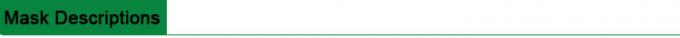 Nonwoven KN95 Reusable Face Mask Anti Dust Particulate Pollution Pm2.5 Protective Mask