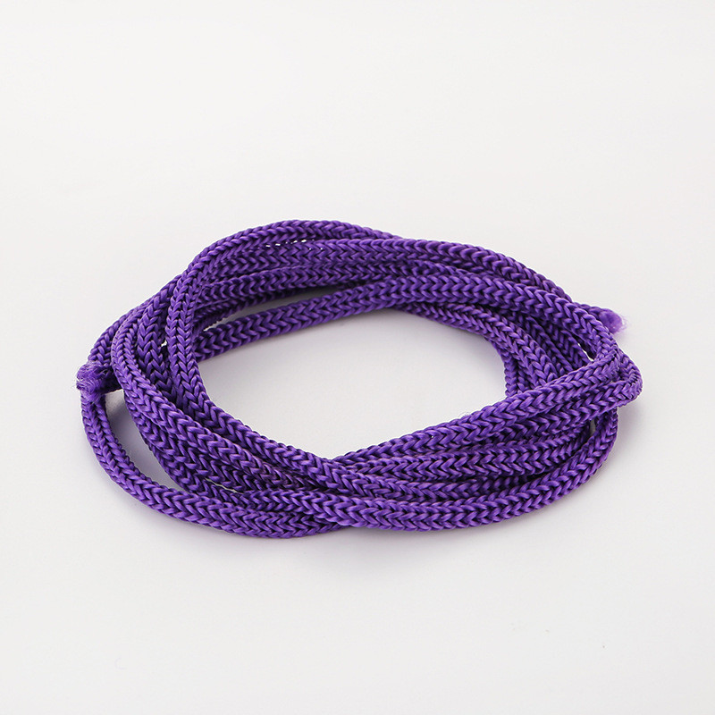 Pink DIY 3mm Polypropylene Rope Purple Double Braided Polypropylene Rope