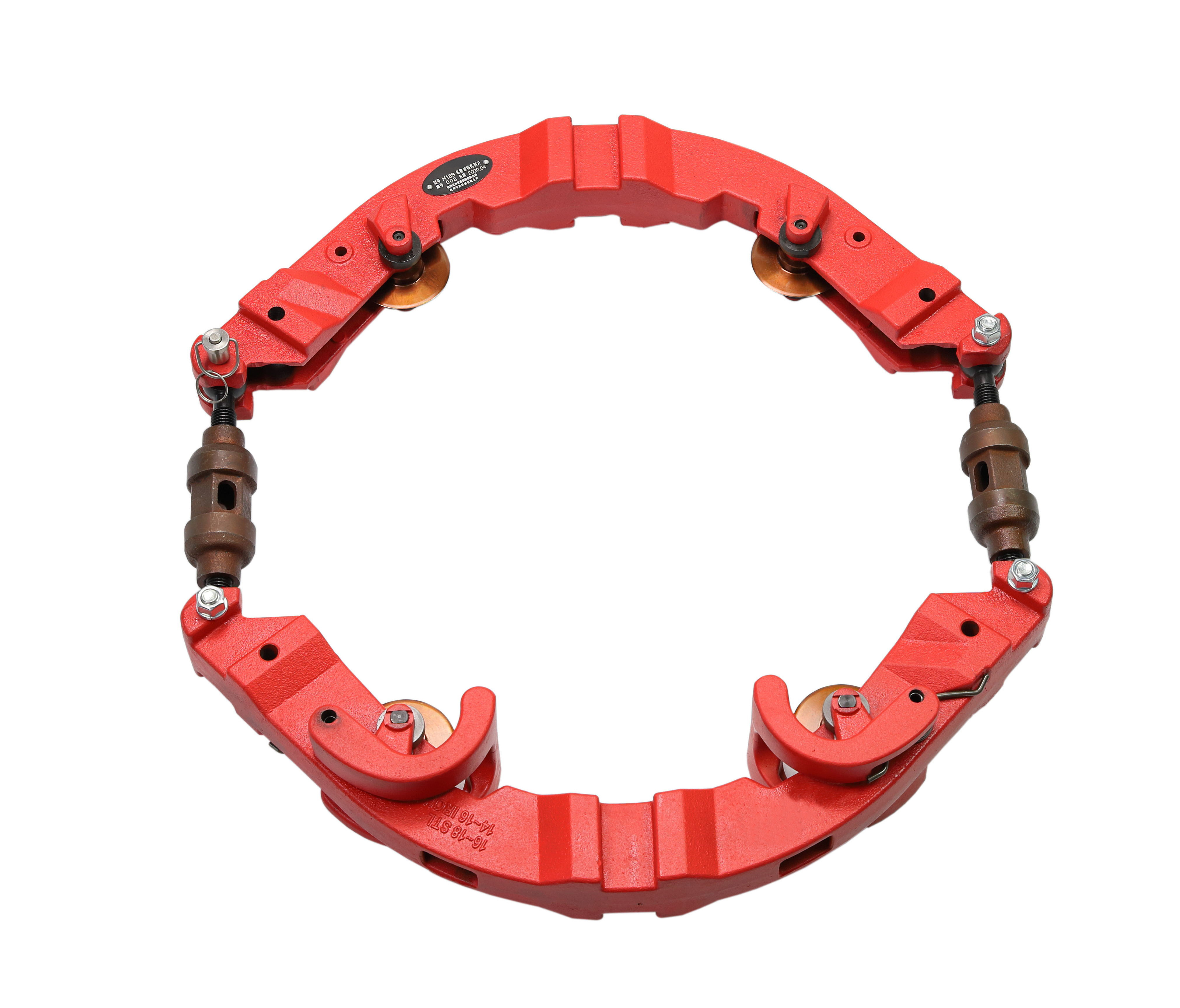 6''-8'' Hinged Portable Pipe Cutting And Beveling Machine