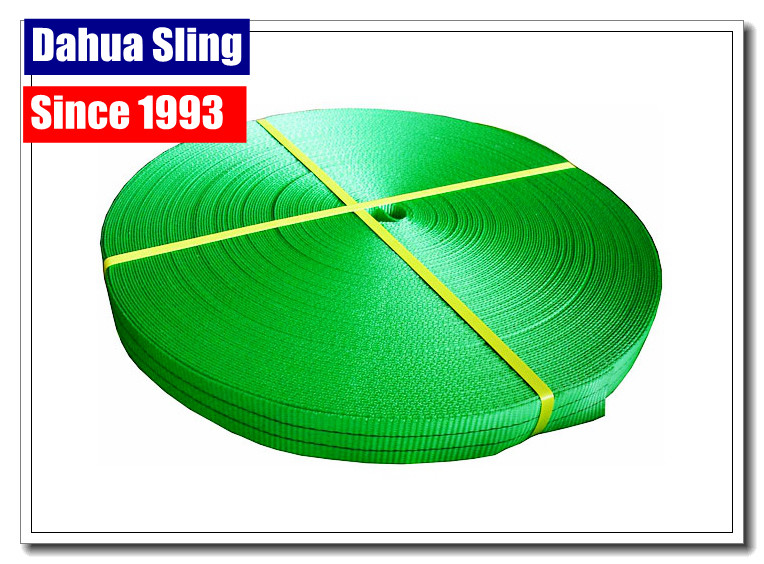 Long Polyester Webbing Belt , 25mm Webbing Strap 100ft / Roll Packing