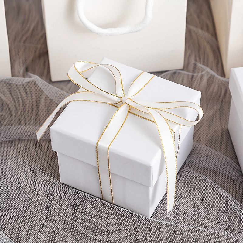 Deluxe Style Rigid Black Cardboard Necklace Packaging Paper Box
