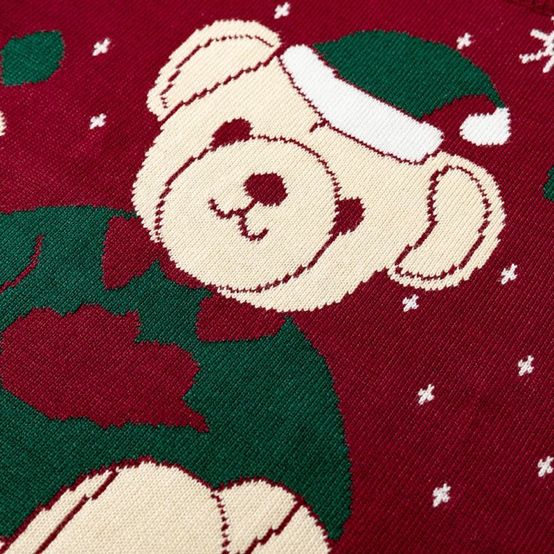 Winter Christmas Baby Knitted Sweaters Pullover Children Jumper Warm Knit Kids Sweater Winter Clothing