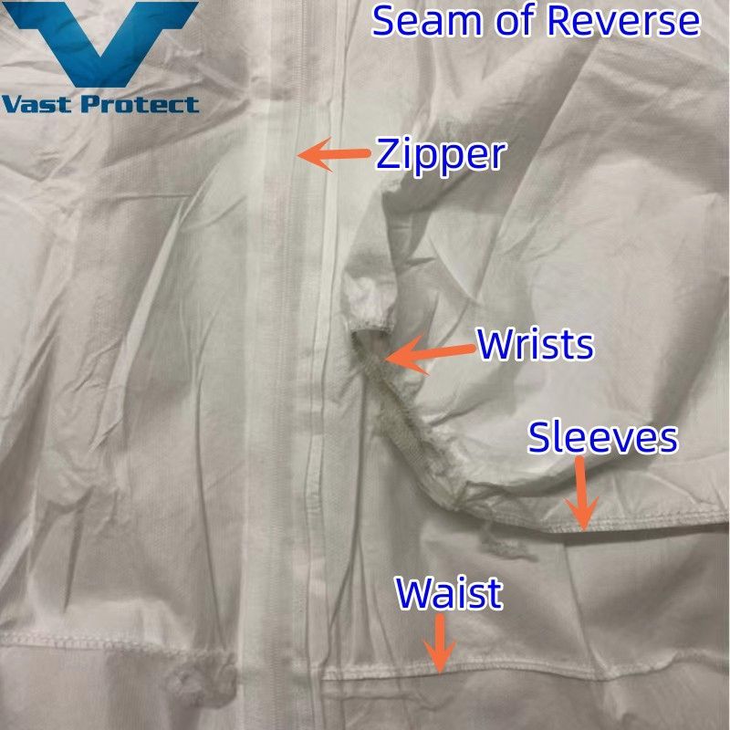 White Strong Fluid Resistant Breathable Micro Film Protecting Coating