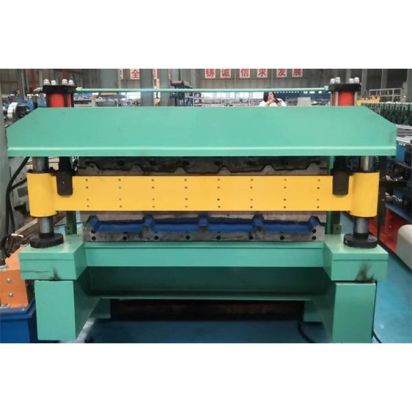 Customized GI GL Steel Wall Panels Double Deck Roll Forming Machine For Metal Roofing Sheets