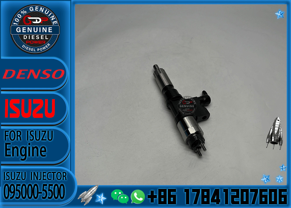 Diesel Common Rail Injector 8-97367552-0 095000-5501 095000-5500 For Denso ISUZU 4HL1 6HL1 Injector