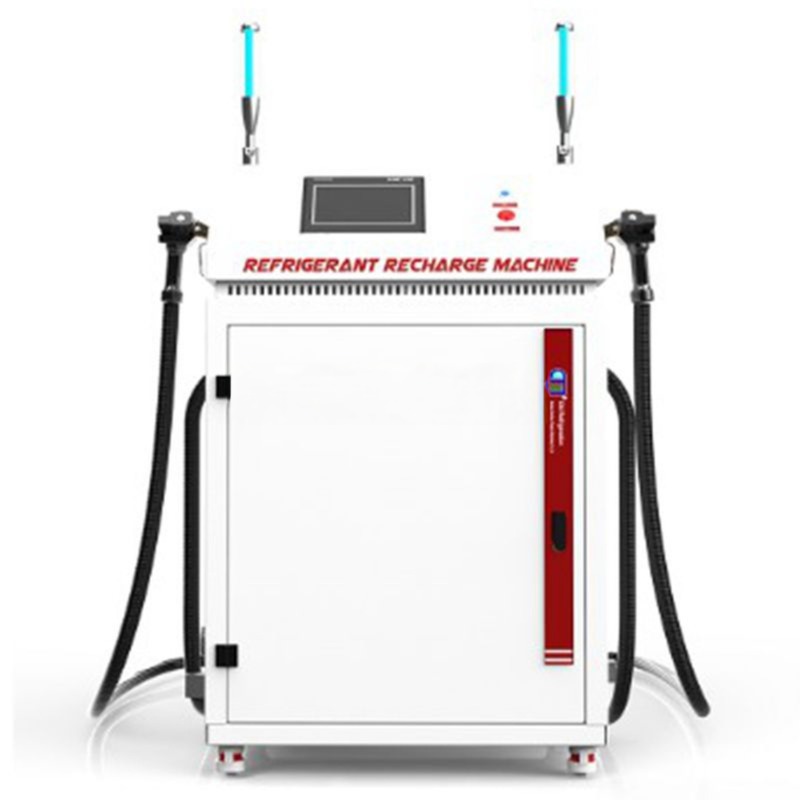 ac refrigerant recovery vapor pump explosion proof ISO tank recovery charging machine gas charging equipment
