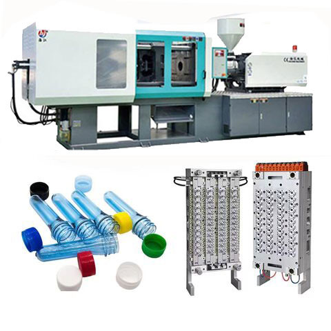 Low Pressure Injection Molding Machine 120 Ton Plastic Bottle Blowing Machine