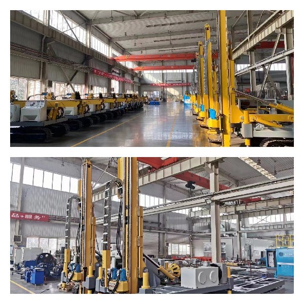 7.5t Diesel 2.2 m Pile Diameter Multifunctional Engineering Drilling Rig for Over-Advance Forecast in Kyrgyzstan