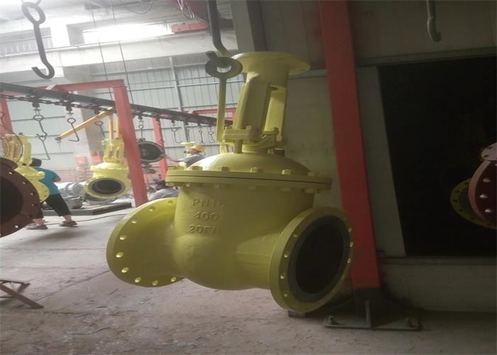 Fire Wafer Type Worm Gear Butterfly Valve Grey Iron Wear Resistant