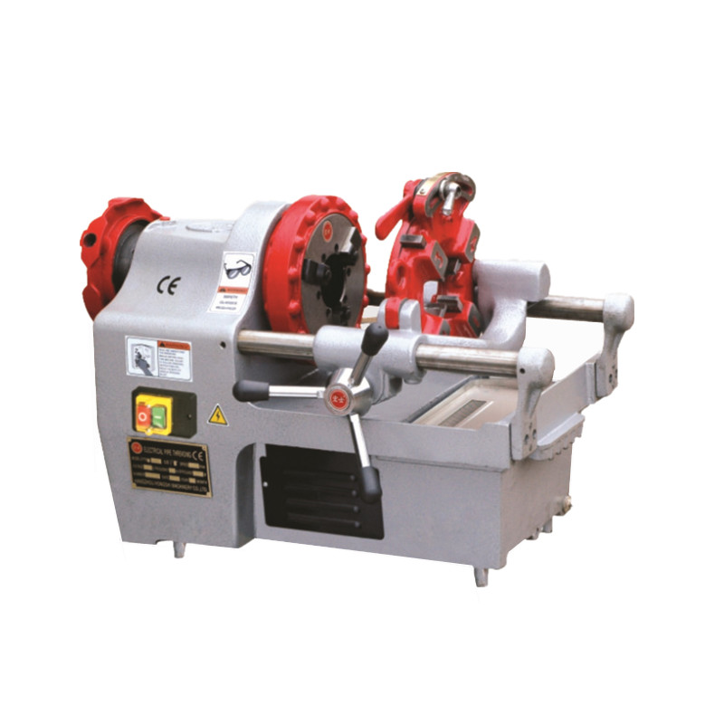 STT25 1/2''-1'' Portable Electric Pipe Threaders with holder and pipe cutter thread rolling machine