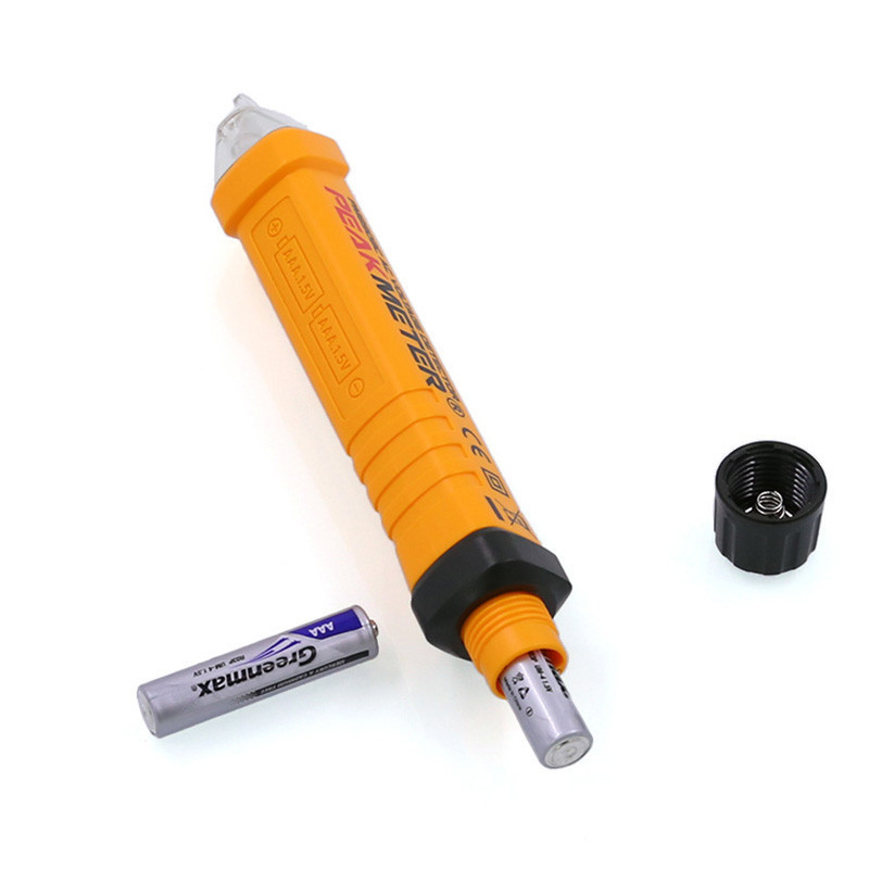 Non Contact Electronic AC Voltage Detector Pen With 3 Kinds Sound And LED Alarm