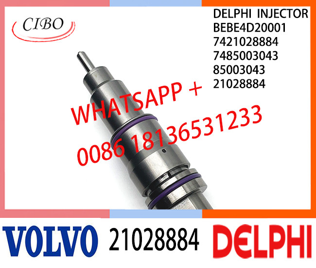 Fuel engine Diesel Injector 21028884 BEBE4D20001 7421028884 7485003043 85003043 E3.18 for VOL REN-AULTT 11LTR EURO3 LO