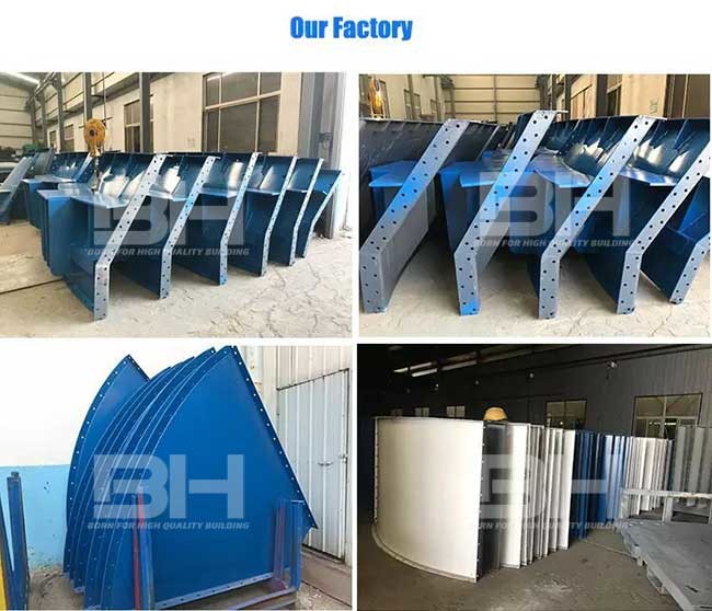 Strong And Sturdy Vertical Cement Silo , Demountable Cement Storage Tank