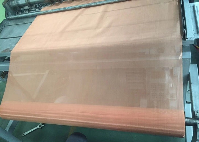 Heat Radiating Red Copper Wire Mesh Industrial Woven Wire Mesh Sustainability