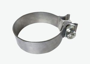 Buy cheap O Type Stainless Steel Narrow Band Bolt 2.25 Exhaust Clamp product
